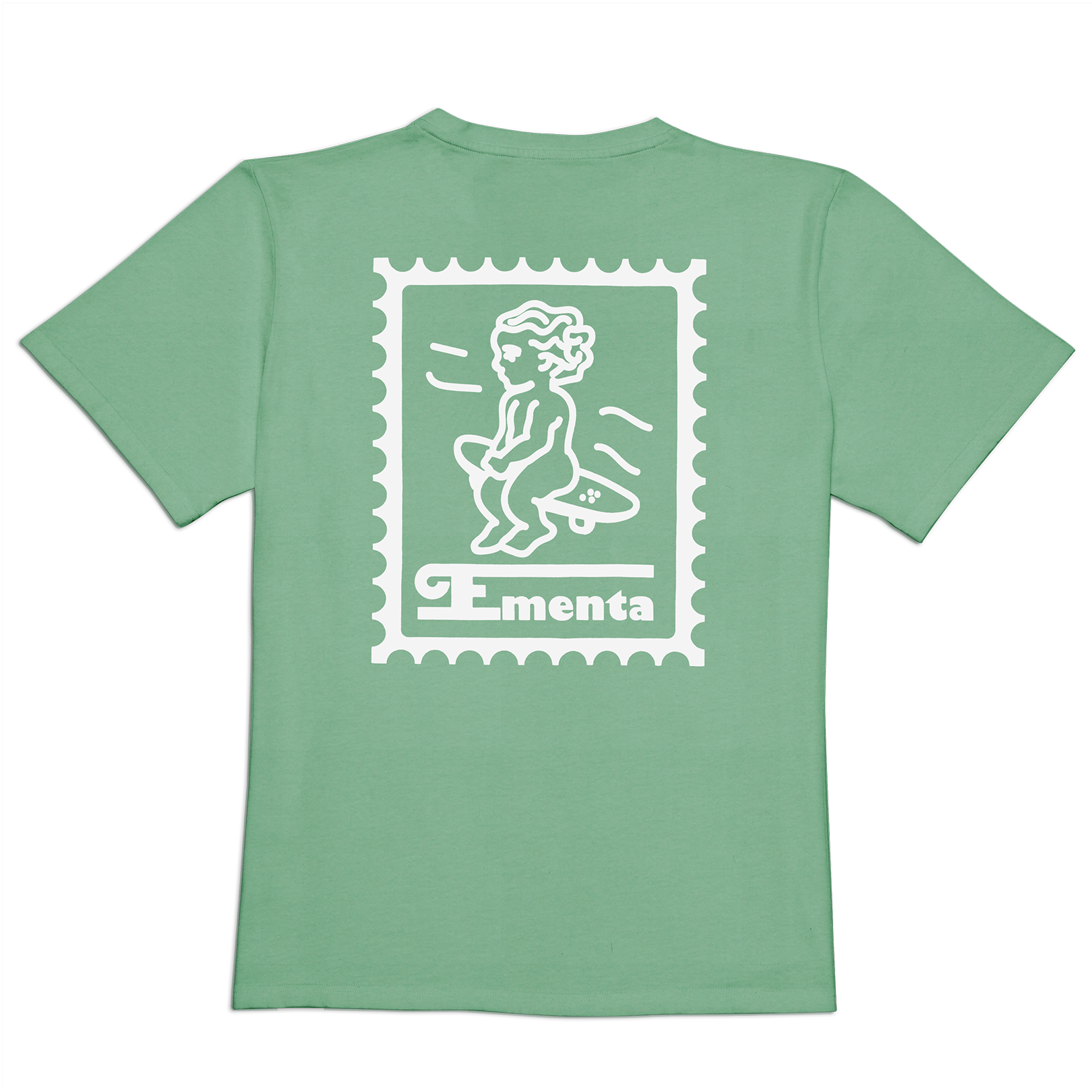 Baby Stamp T-Shirt Green