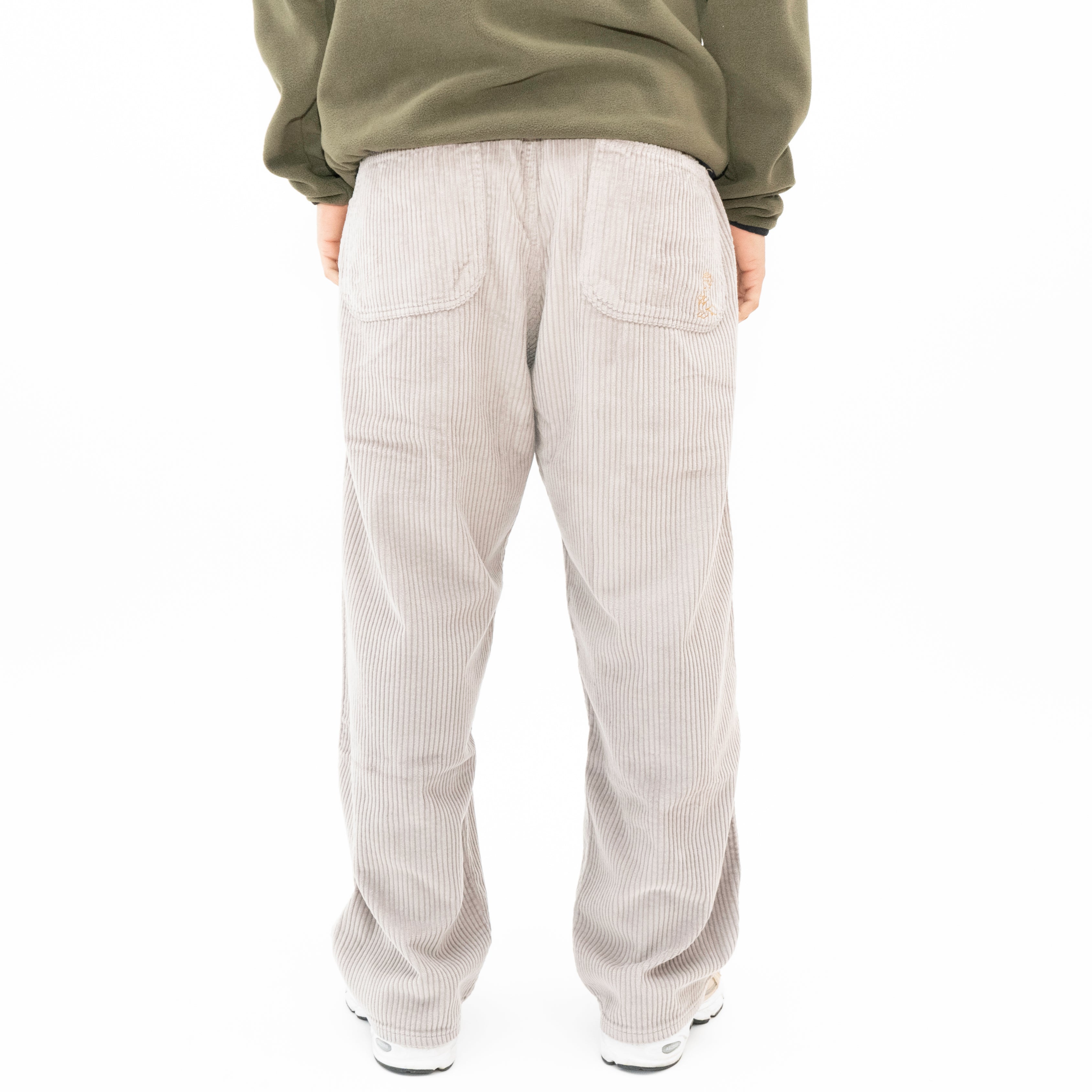 Baby Corduroy Relaxed Fit Pants Off White