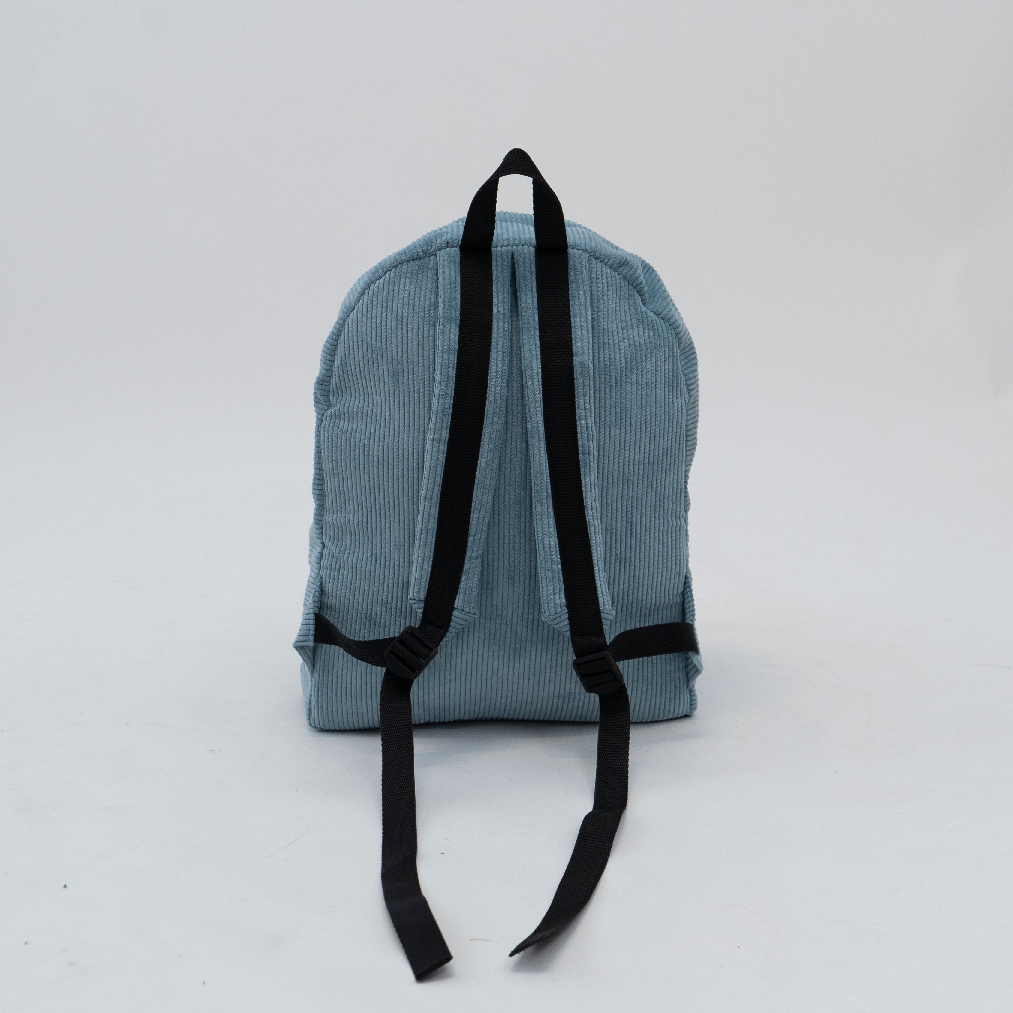Ghost Patch Corduroy Backpack Sky Blue
