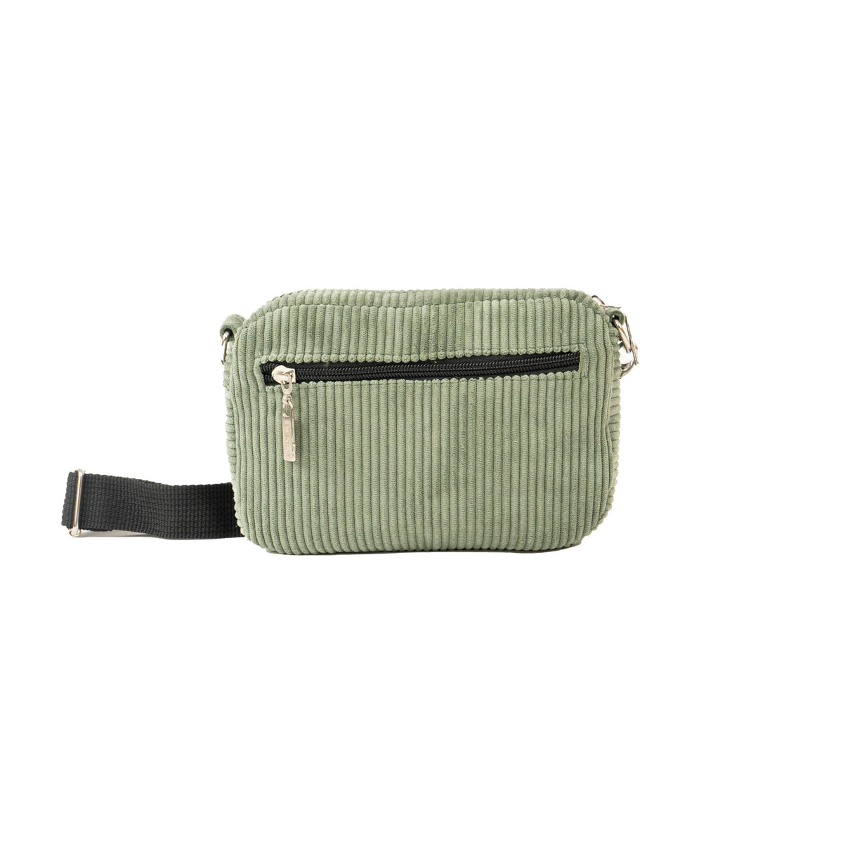 FLUFFY BABY CORDUROY BAG Green EMENTASB
