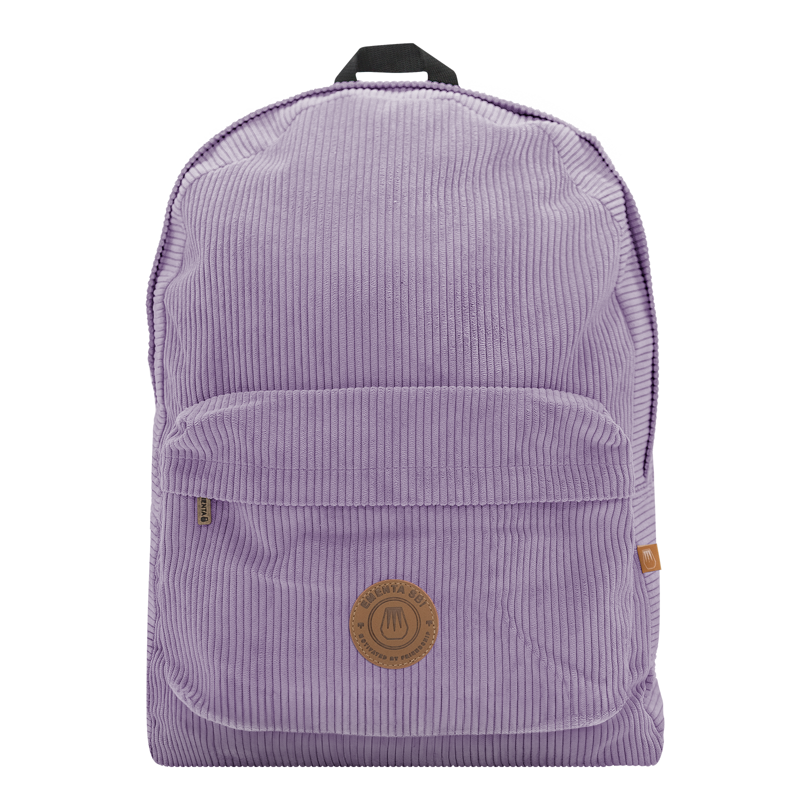 Ghost Patch Corduroy Backpack Purple
