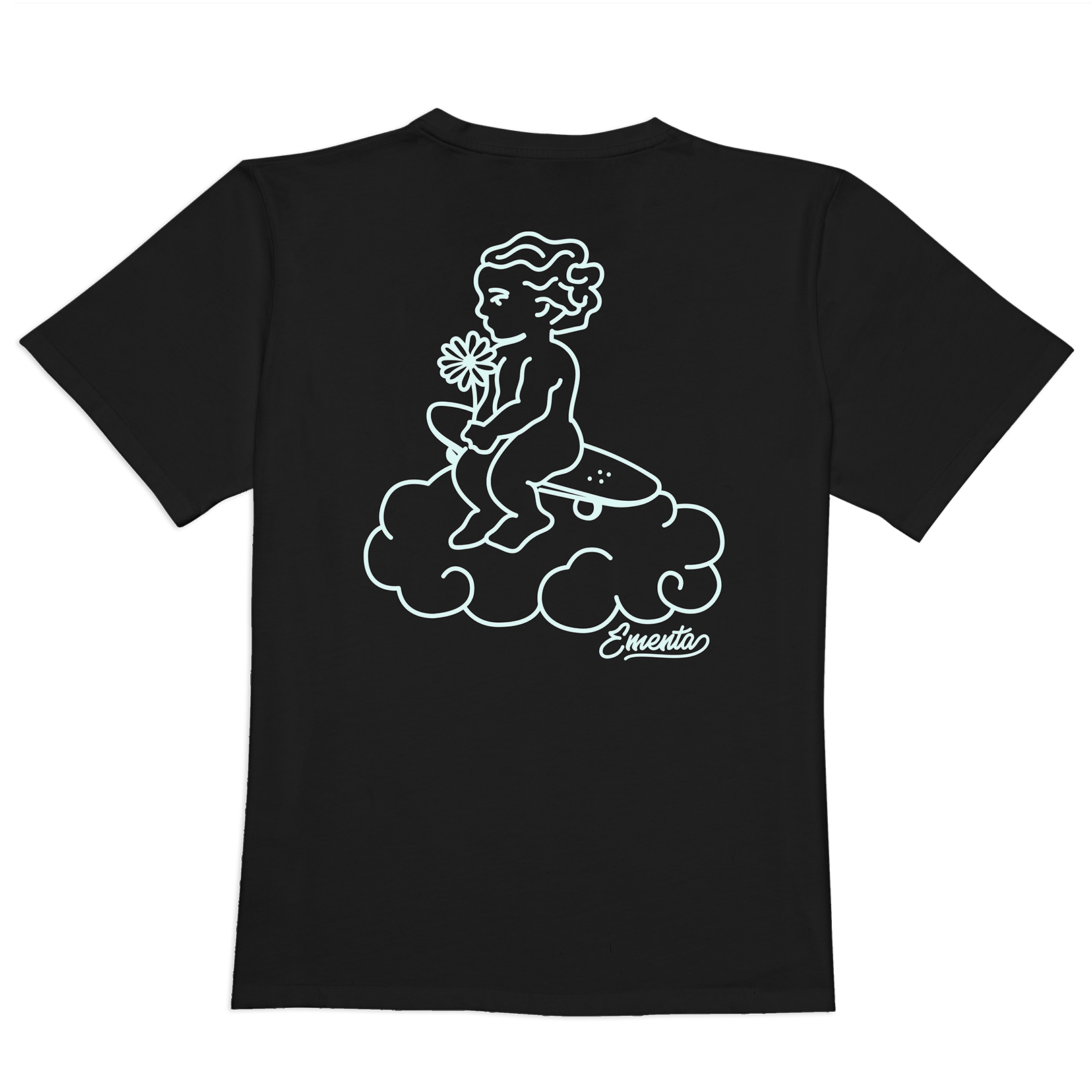 Cloudly T-Shirt Black