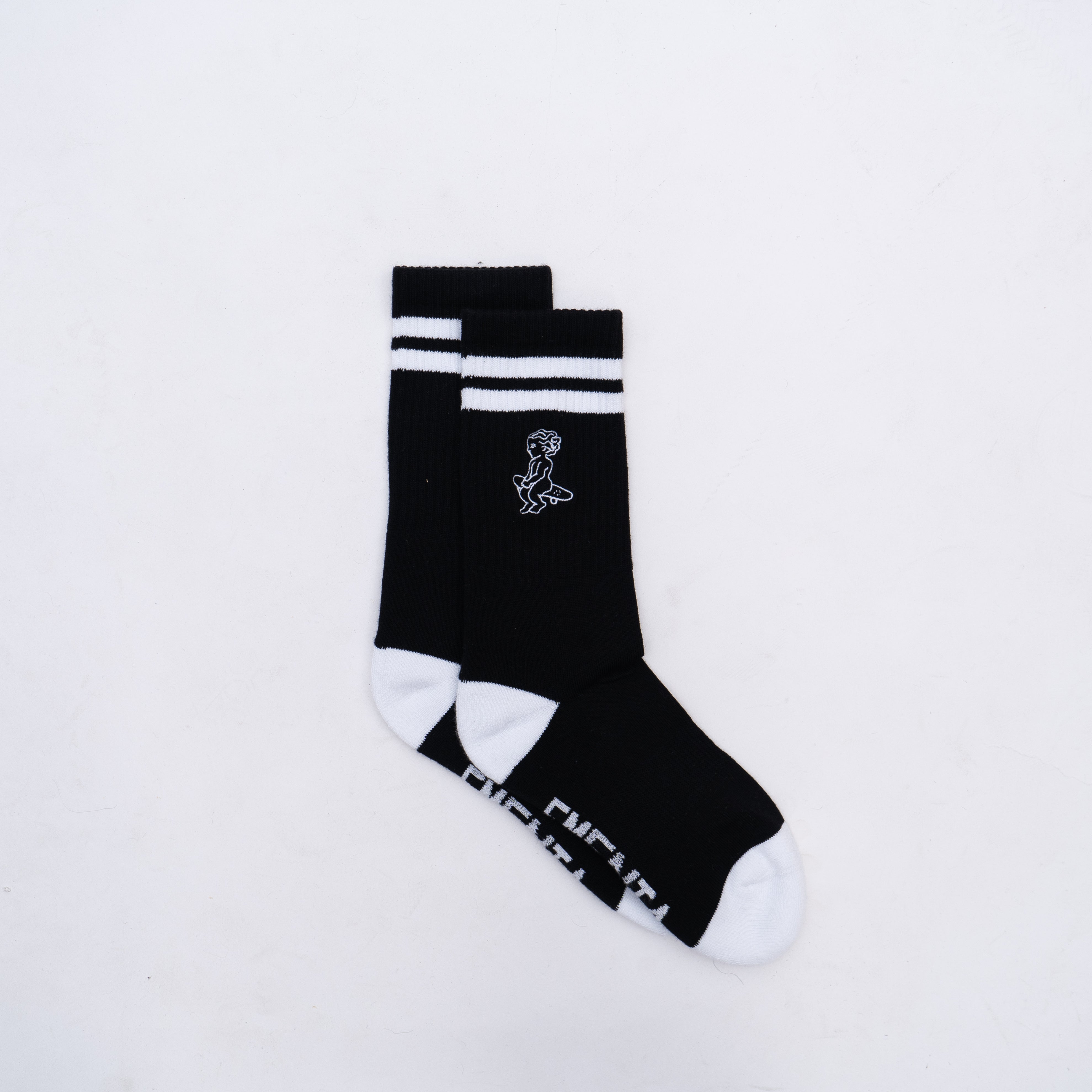 Baby Socks Black/White