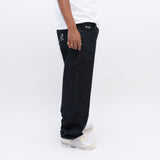 BABY JEANS RELAXED FIT Black Rinsed