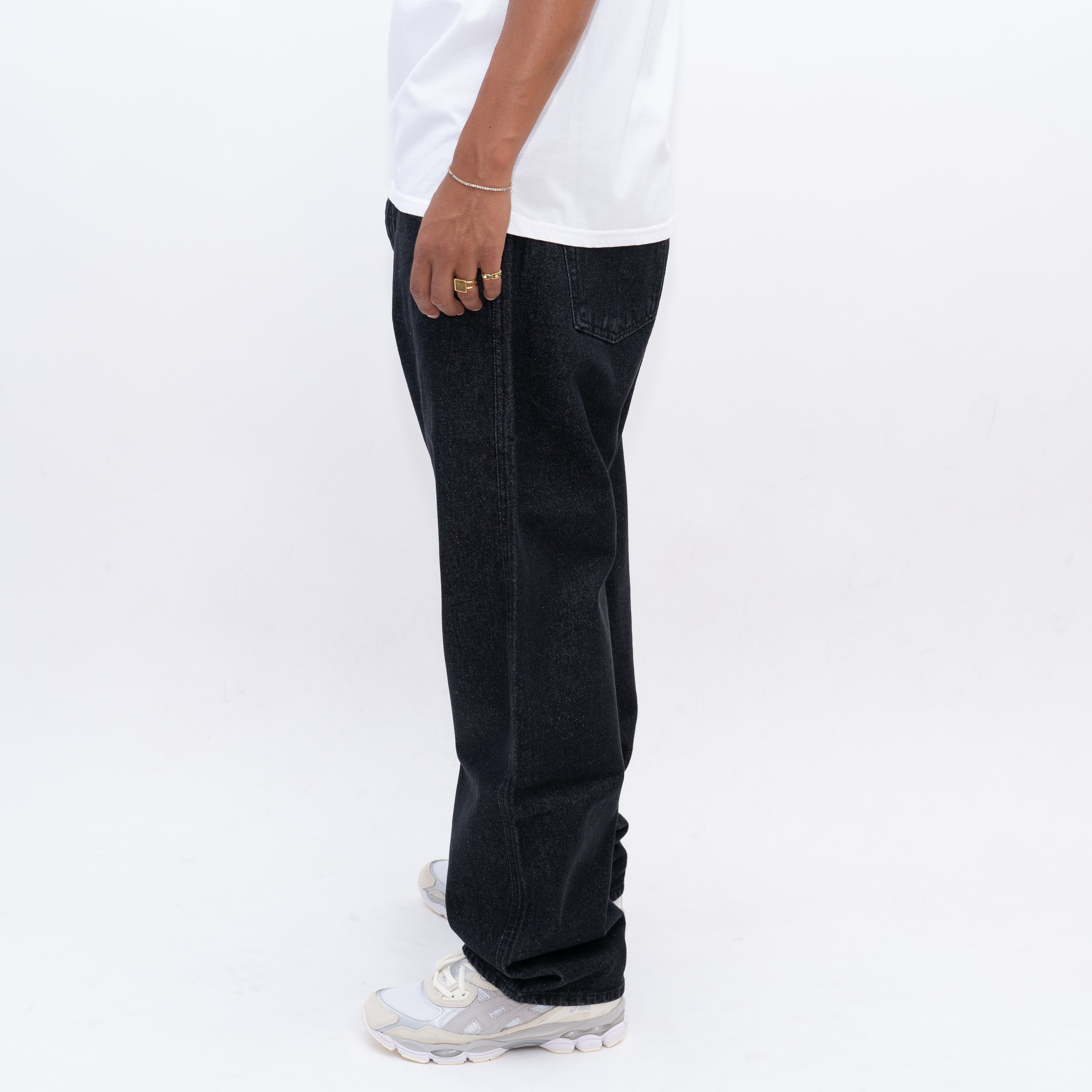 Baby Jeans Relaxed Fit Pants Black Rinsed