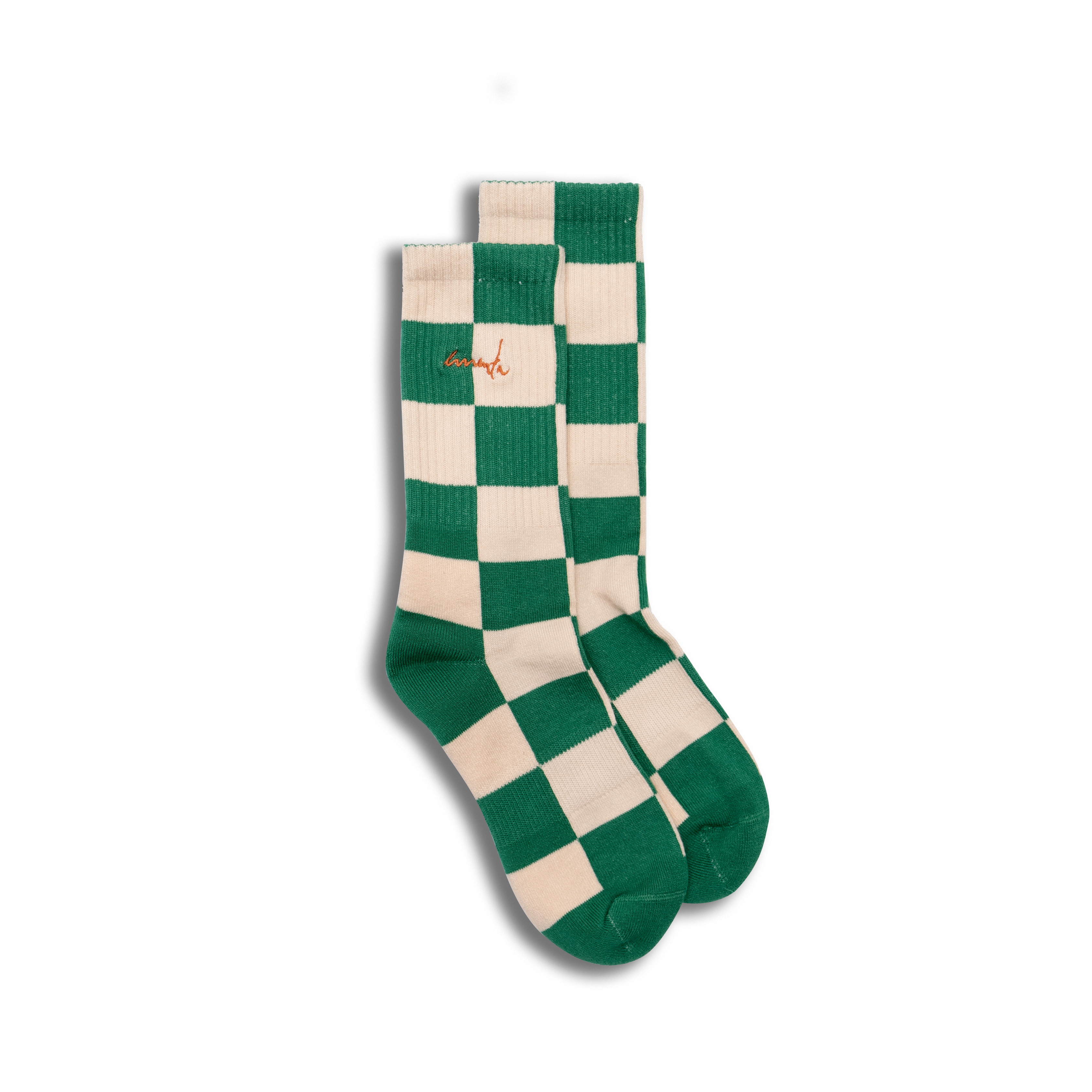 Chess Socks Green