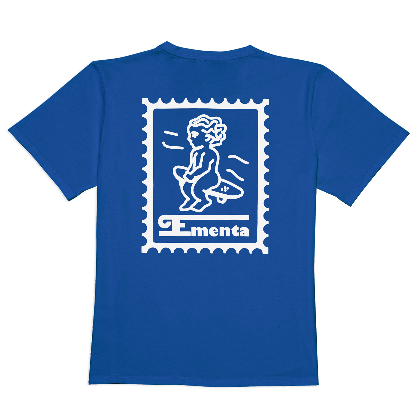 Baby Stamp T-Shirt Royal