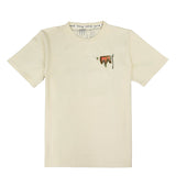 ASS PRINT T-SHIRT Beige