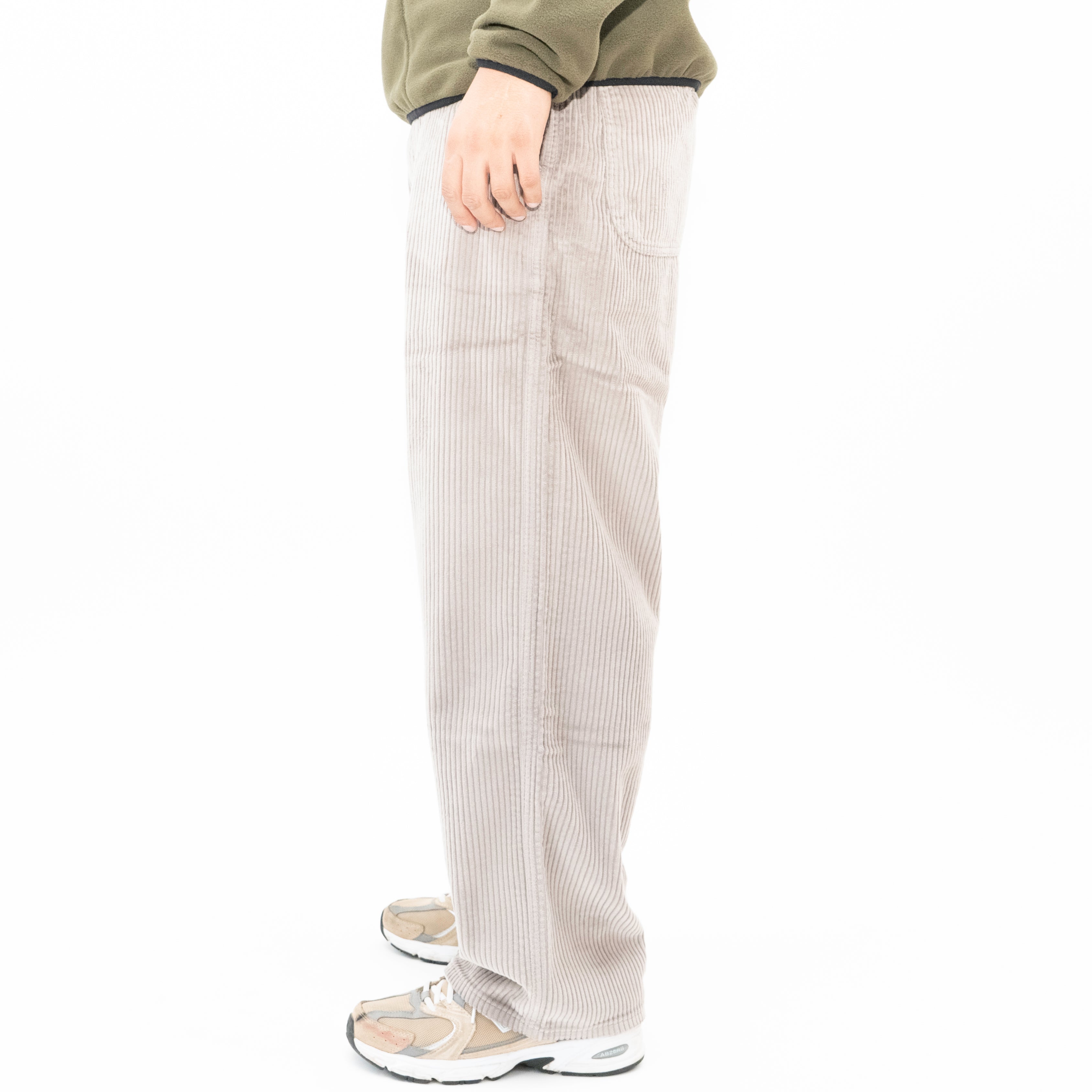 Baby Corduroy Relaxed Fit Pants Grey