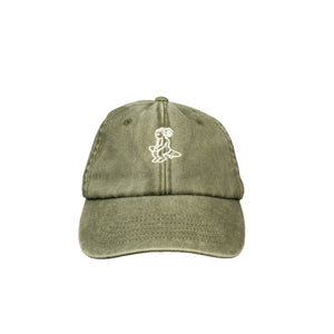 BABY CAP Green Washed