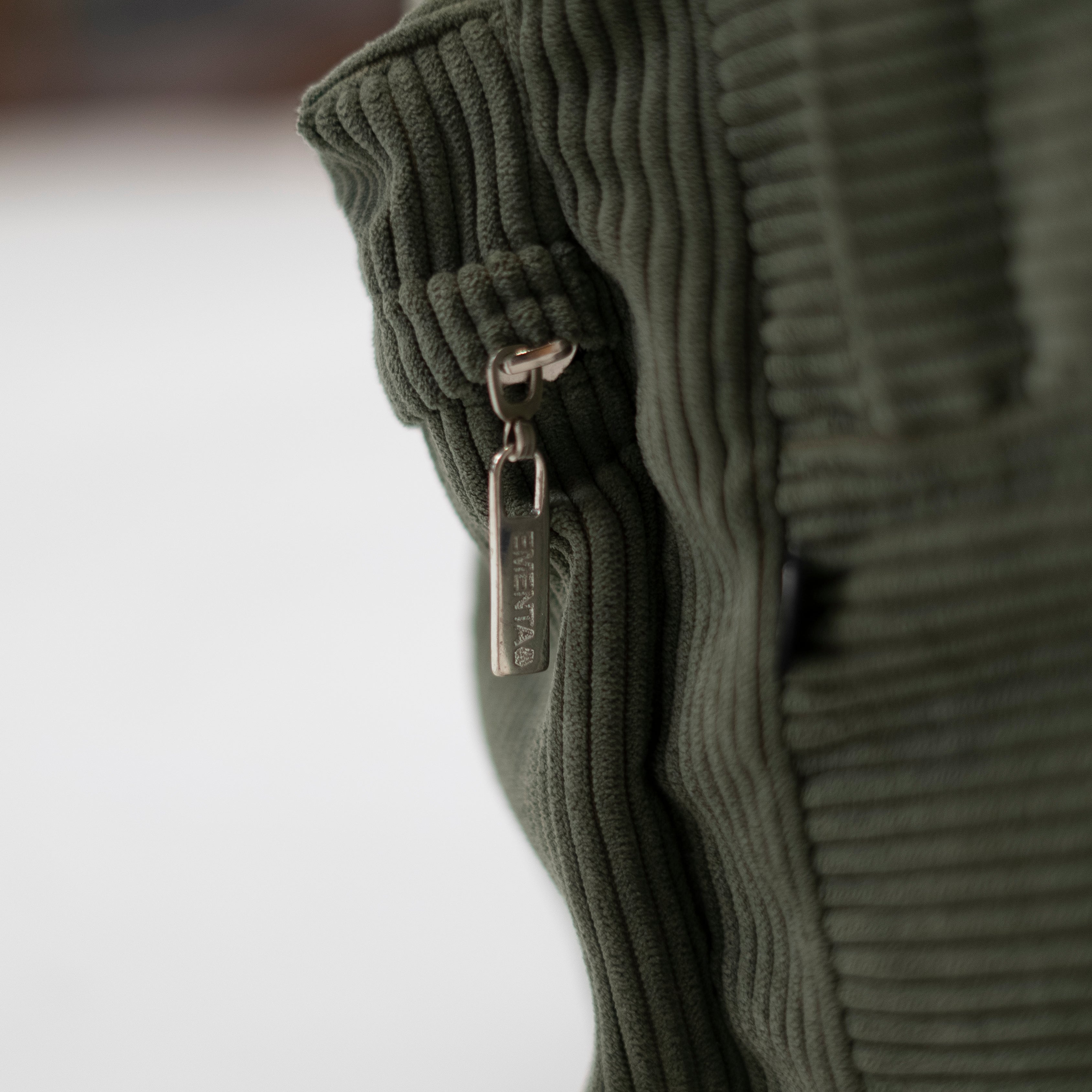 Ghost Patch Corduroy Backpack Green