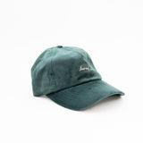 SIGNATURE VELVET CAP Green