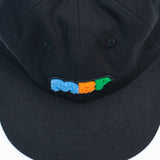 MBF 6 PANEL CAP Black