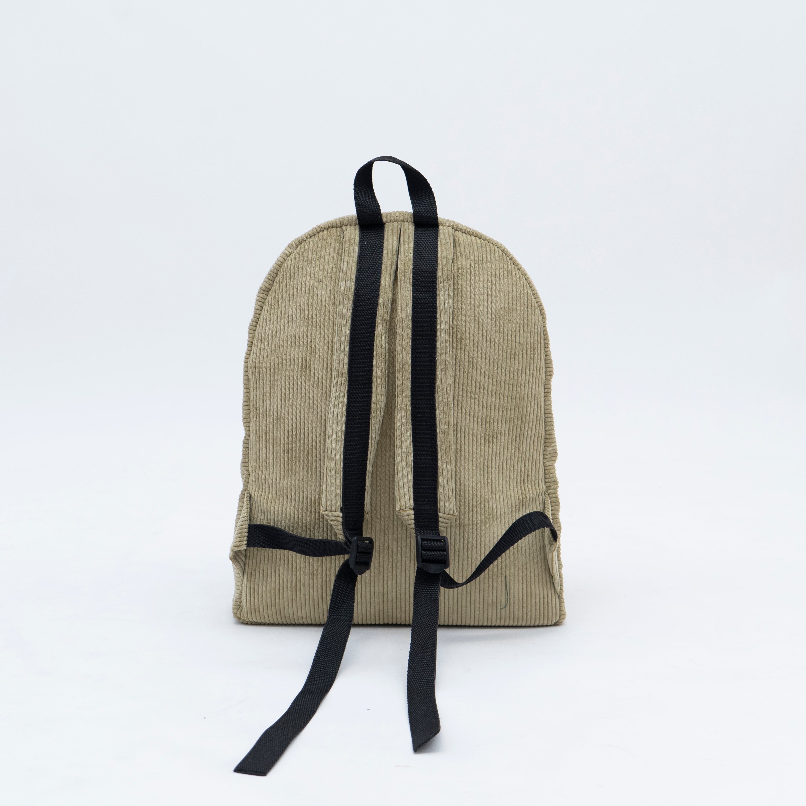 Ghost Patch Corduroy Backpack Lime