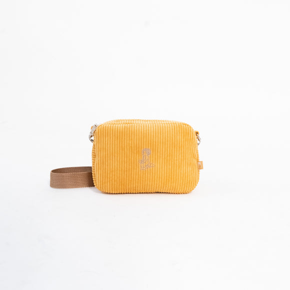 FLUFFY BABY CORDUROY BAG Yellow