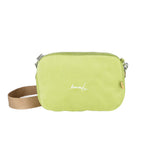 FLUFFY SIGNATURE VELVET BAG Lime