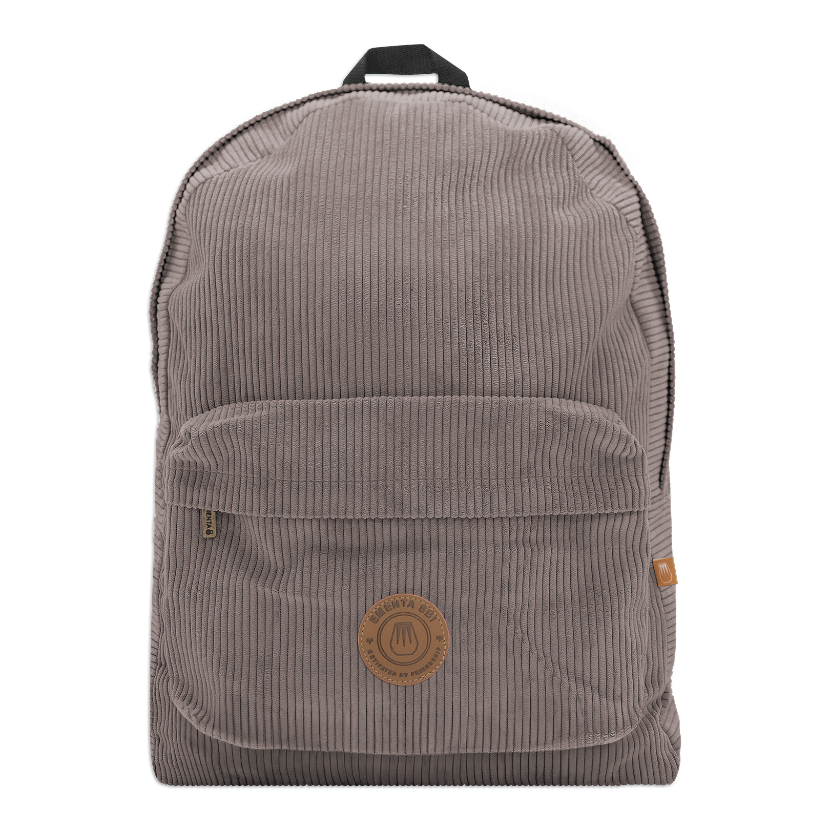 Ghost Patch Corduroy Backpack Coffee