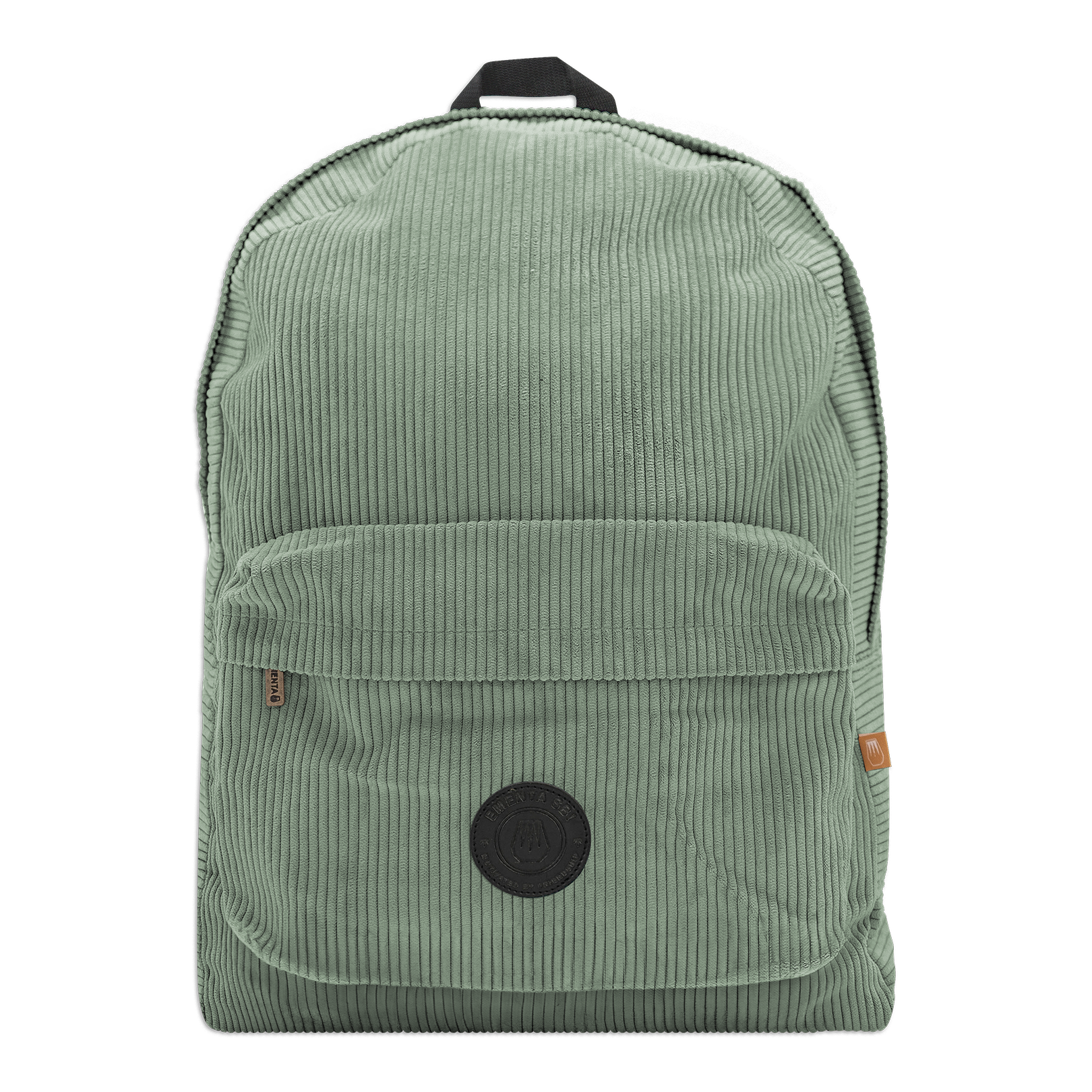 Ghost Patch Corduroy Backpack Green