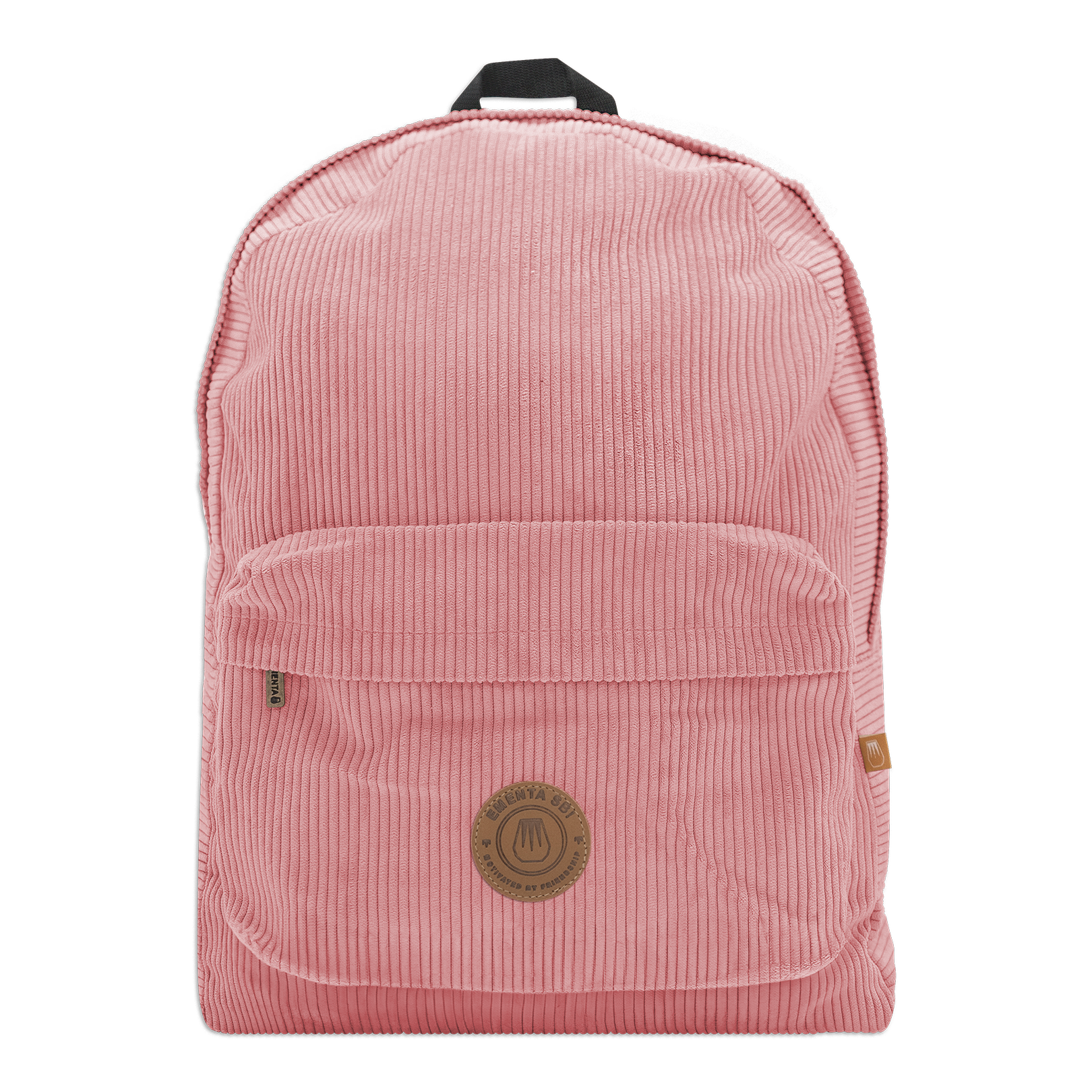 Ghost Patch Corduroy Backpack Salmon