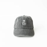 BABY CAP Black Washed
