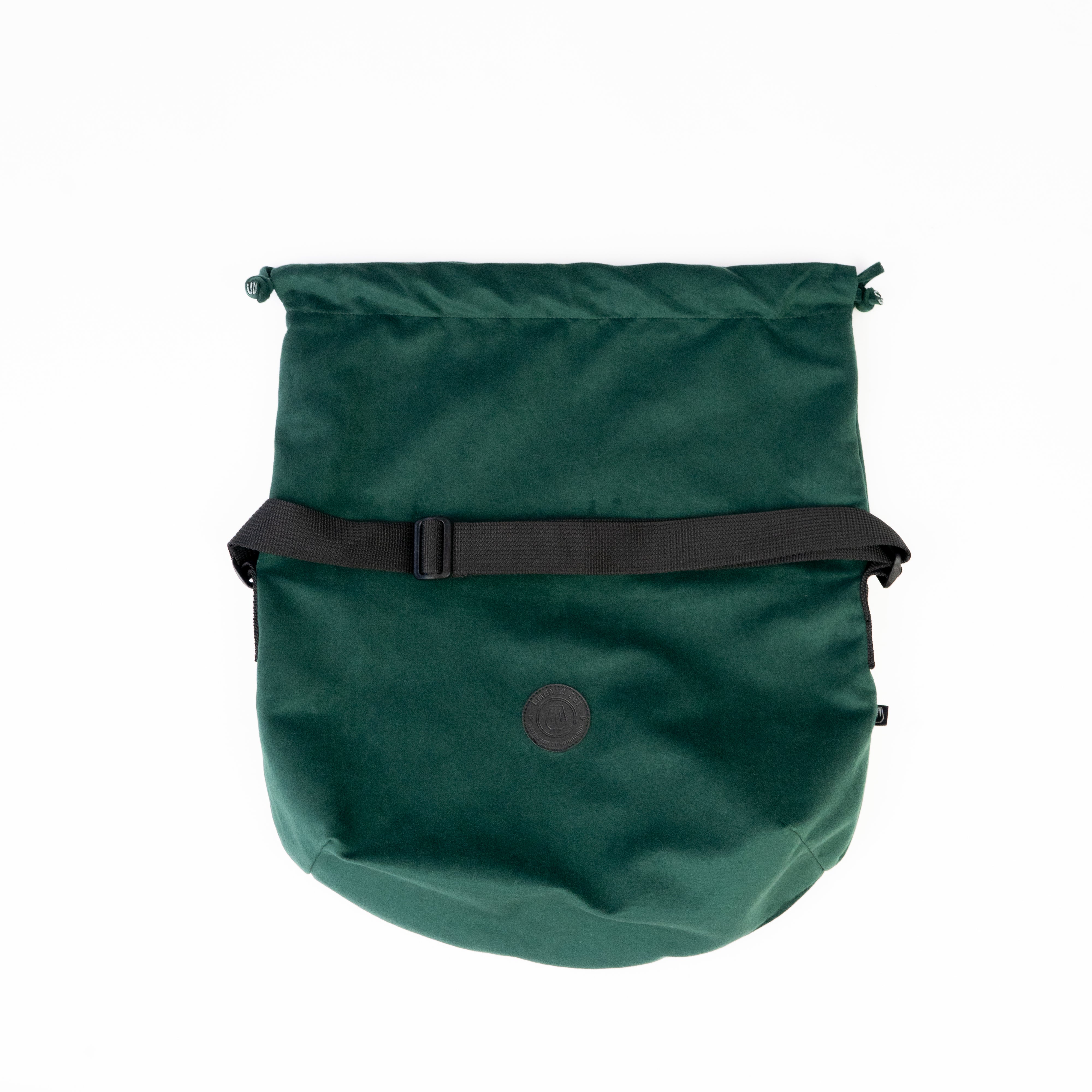 Bucha Patch Velvet Bag Green