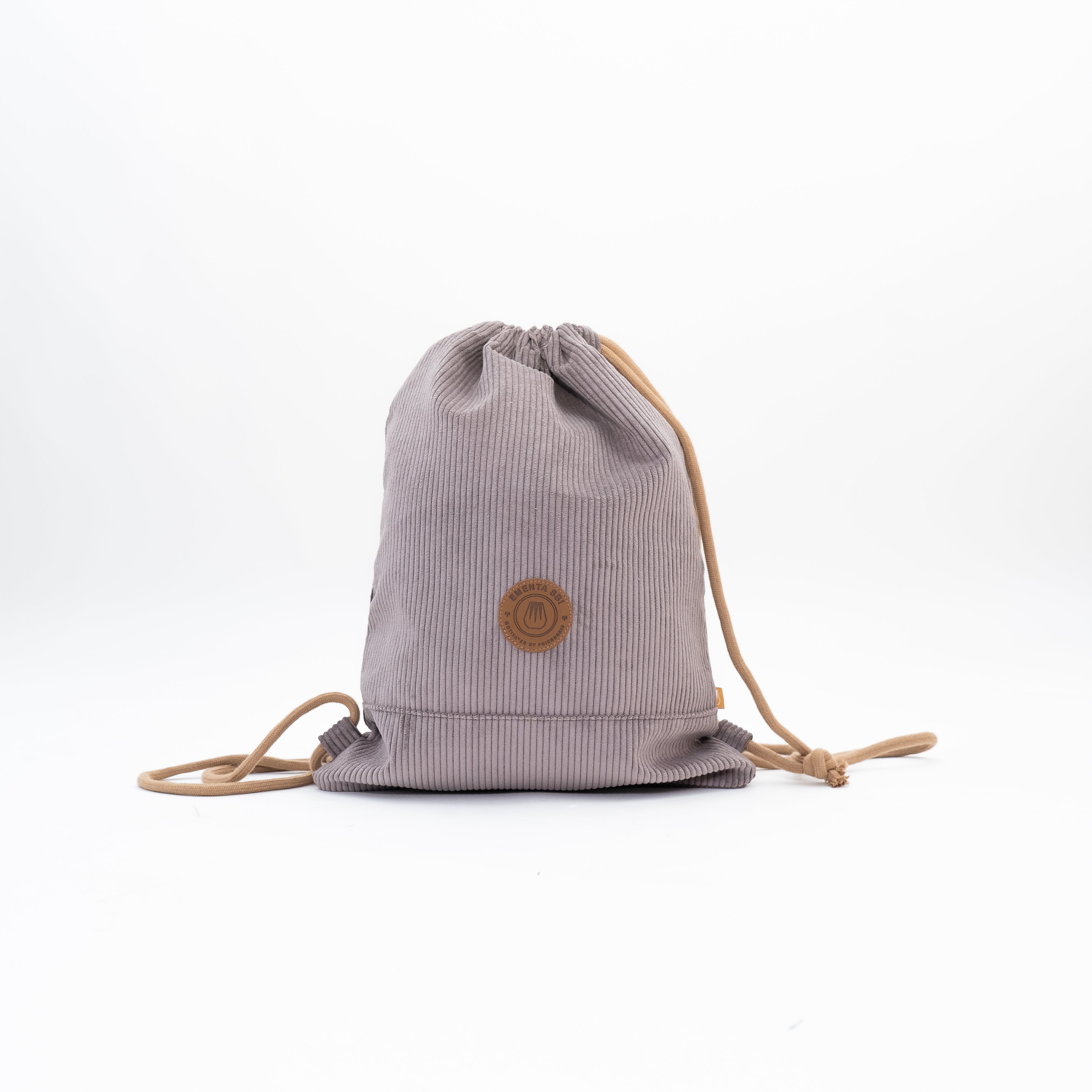 Mare Viva Patch Corduroy Backpack Coffee