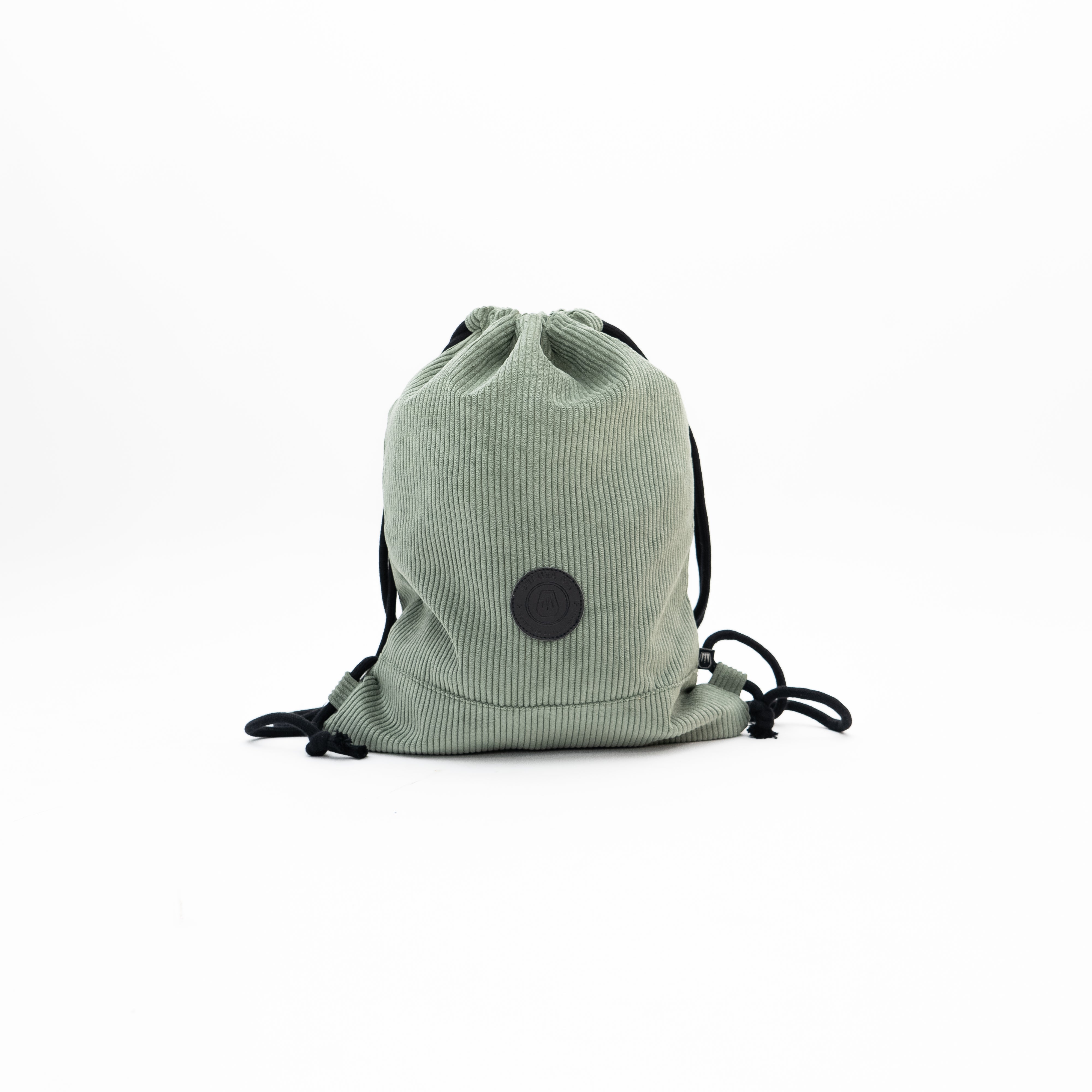 Mare Viva Patch Corduroy Backpack Green