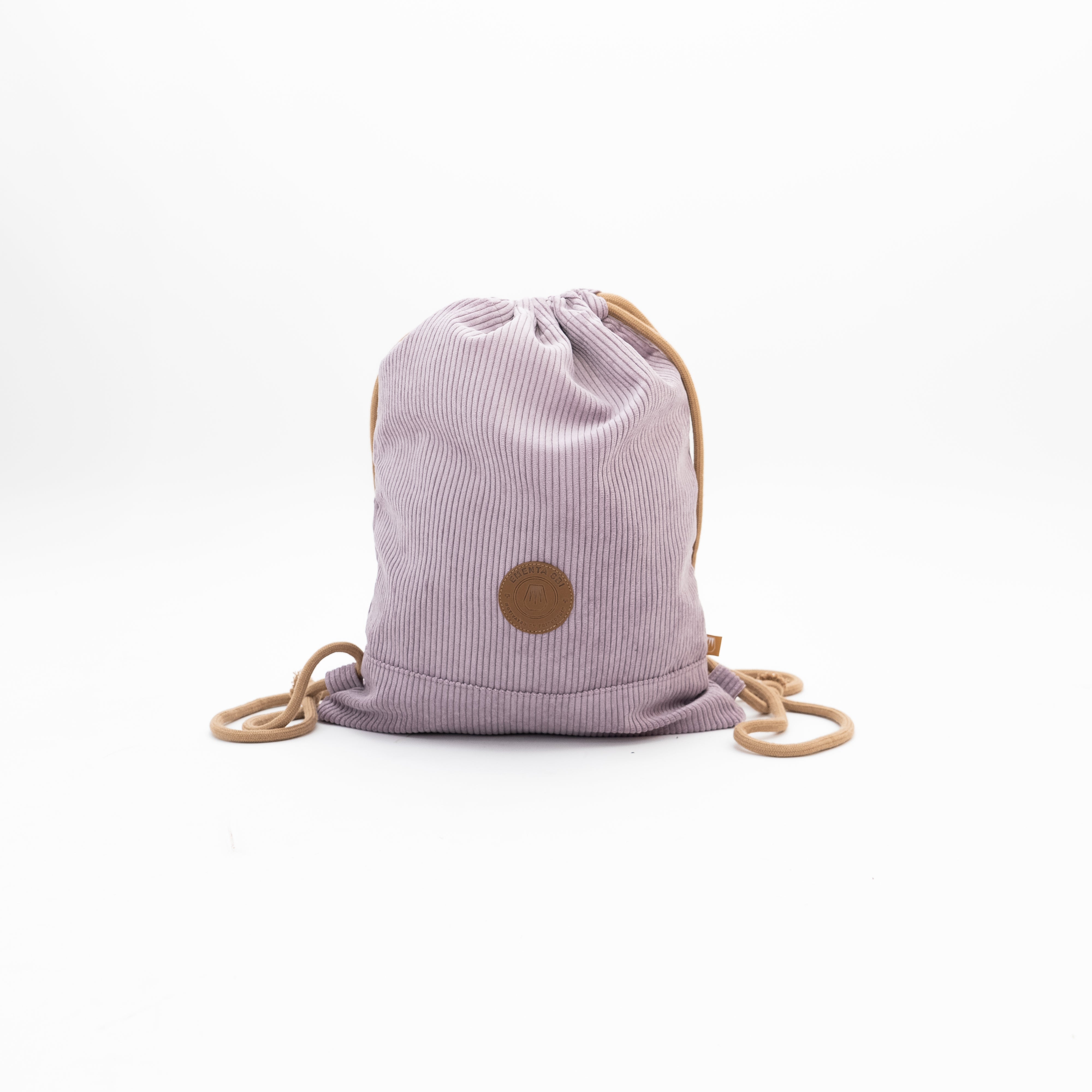 Mare Viva Patch Corduroy Backpack Purple