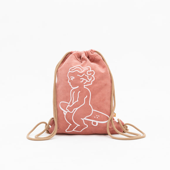 MARE VIVA BABY CORDUROY BACKPACK Salmon