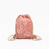 MARE VIVA BABY CORDUROY BACKPACK Salmon