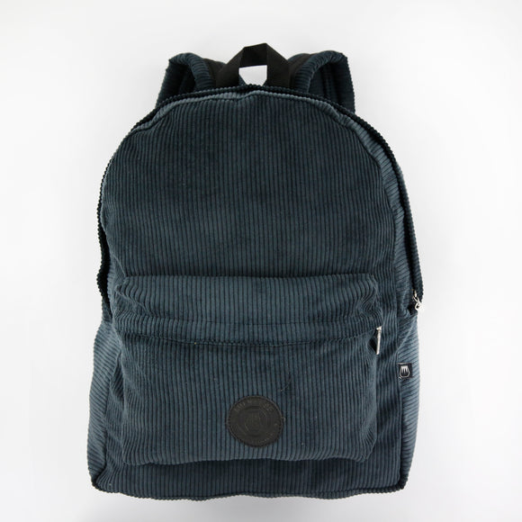 GHOST PATCH CORDUROY BACKPACK Black