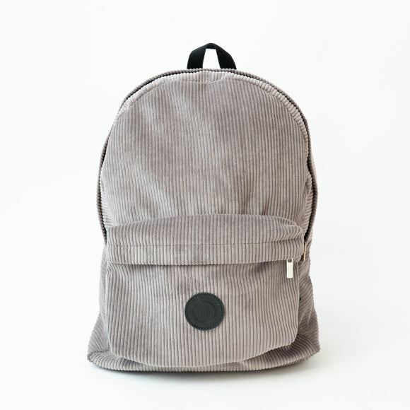 GHOST PATCH CORDUROY BACKPACK Coffee