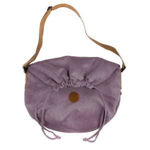 BUCHA PATCH CORDUROY BAG Purple