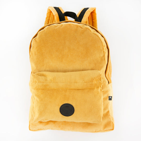 GHOST PATCH CORDUROY BACKPACK Yellow
