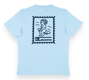BABY STAMP T-SHIRT Sky Blue