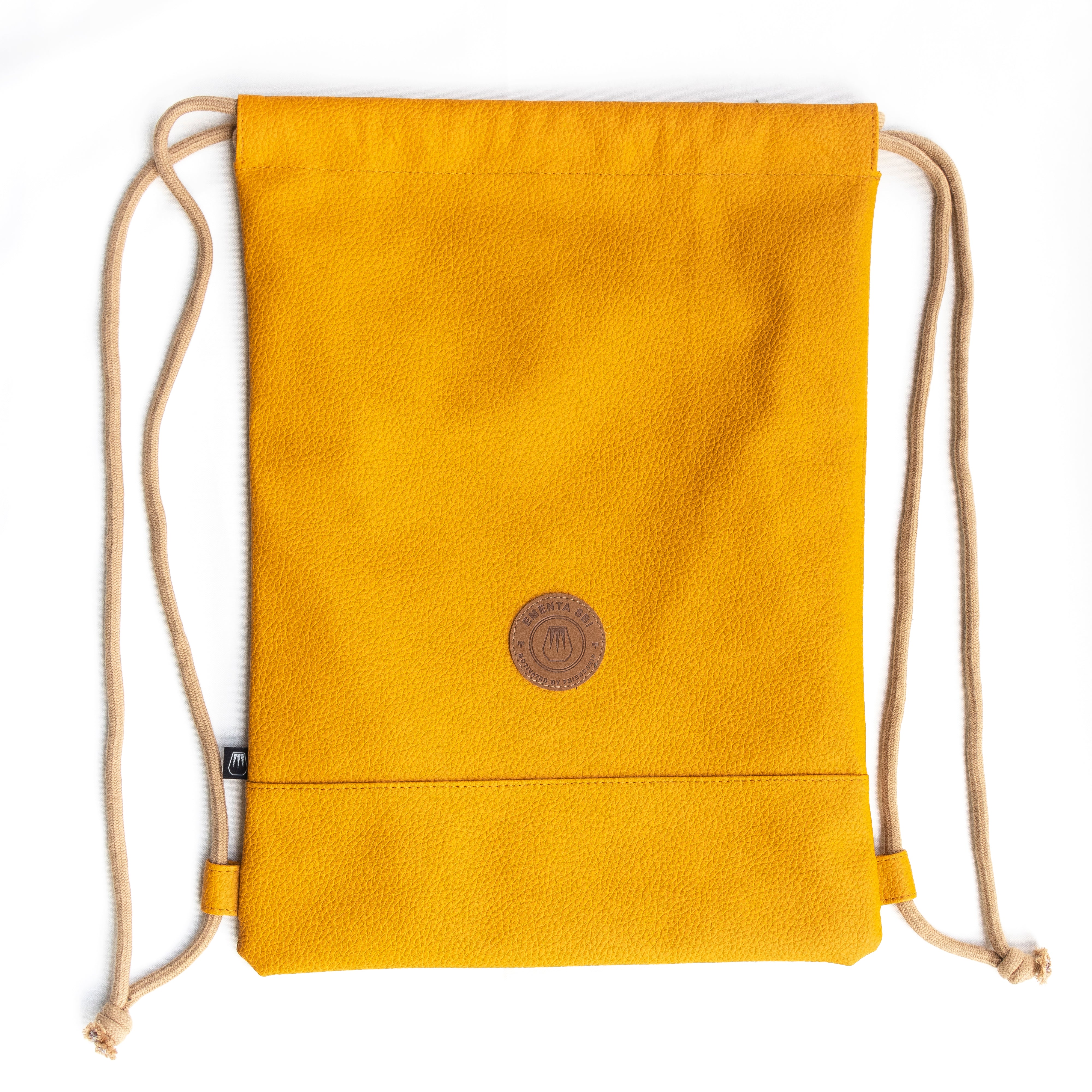 Mare Viva Patch Napa Backpack Yellow