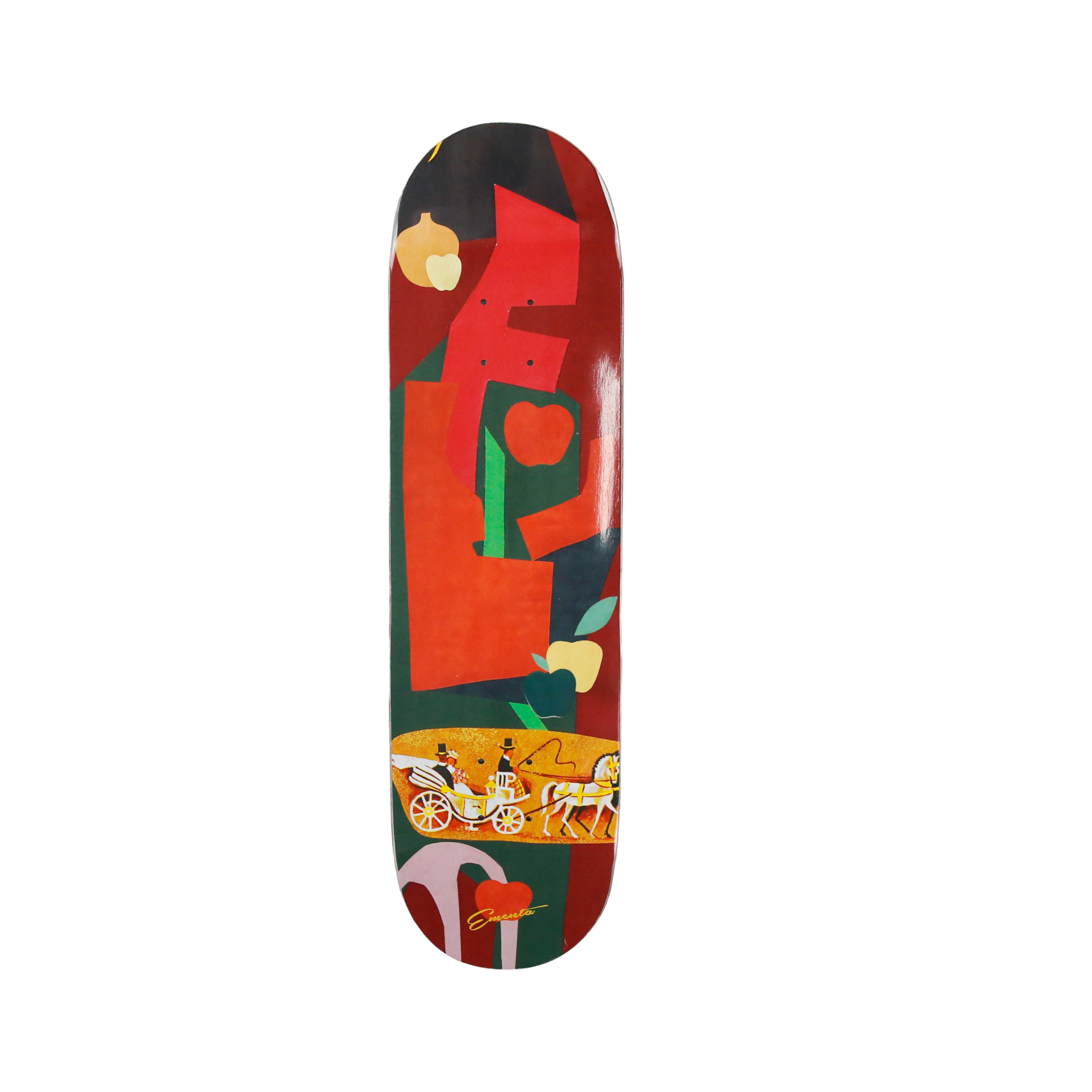 Clay Skateboard Deck Multicolor